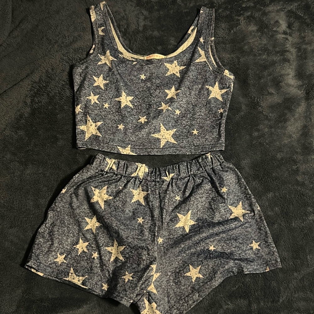 American Flag Pj Set